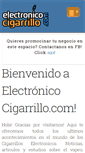 Mobile Screenshot of electronicocigarrillo.com