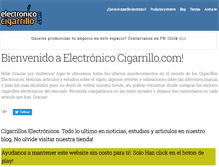 Tablet Screenshot of electronicocigarrillo.com